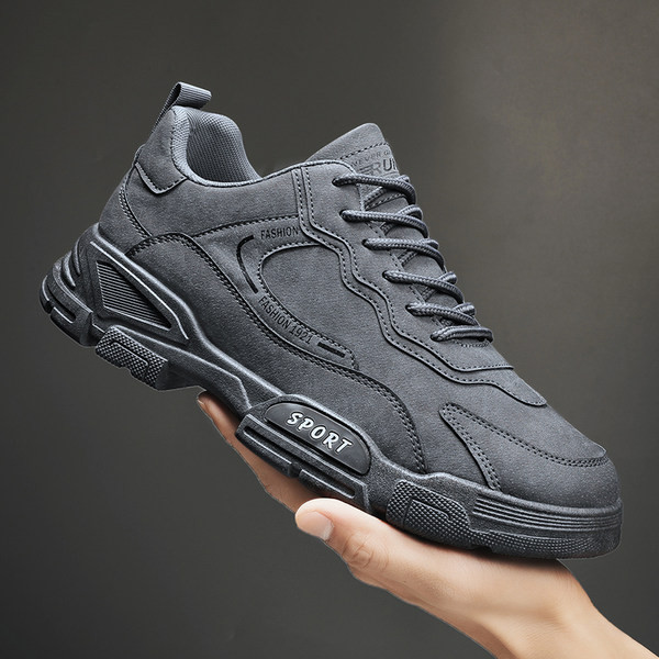 Φθινοπωρινά-χειμωνιάτικα ανδρικά sneakers με κορδόνια αθλητικό μοντέλο