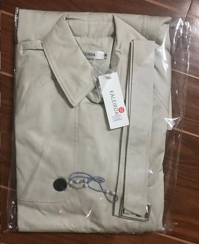 UK Pilnīgi jauns Fashion 2022 Rudens/Rudens Ikdienas Divkāršs Simple Classic Garš Trench mētelis ar jostu Chic Sieviešu vējjaka