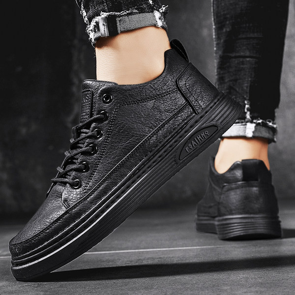 Vīriešu eko ādas apavi