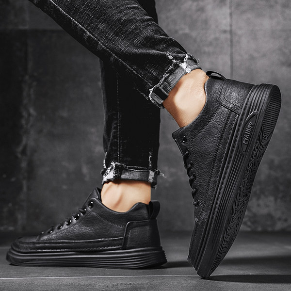 Vīriešu eko ādas apavi