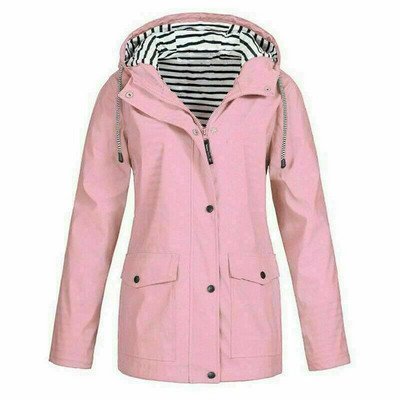 Γυναικείο Αδιάβροχο Γυναικείο Μπουφάν Rainy Outdoor Wind Rain Forest