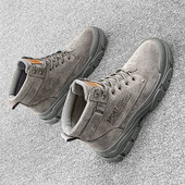 Meeste öko-seemisnahast vabaaja saapad