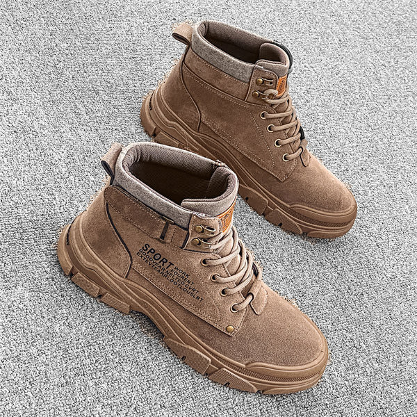 Meeste öko-seemisnahast vabaaja saapad