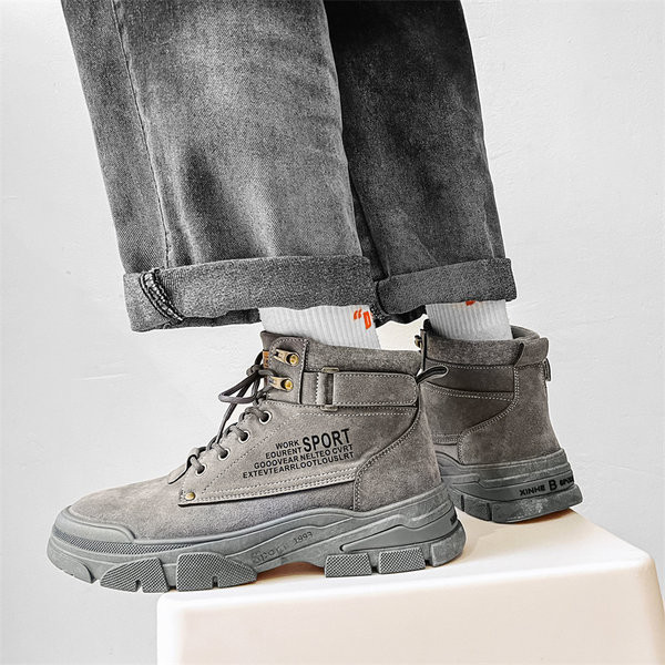 Meeste öko-seemisnahast vabaaja saapad