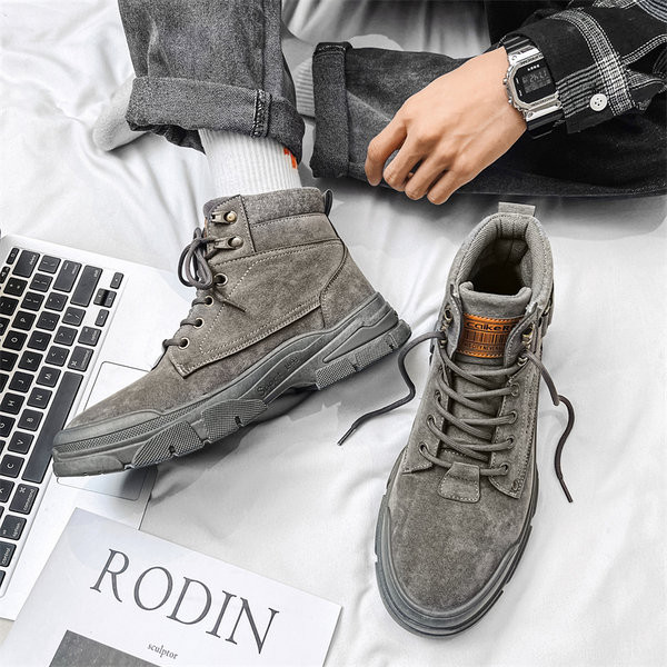 Meeste öko-seemisnahast vabaaja saapad