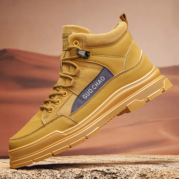 Vīriešu retro šņorzābaki