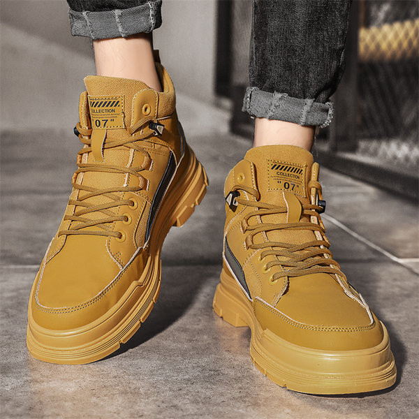 Vīriešu retro šņorzābaki