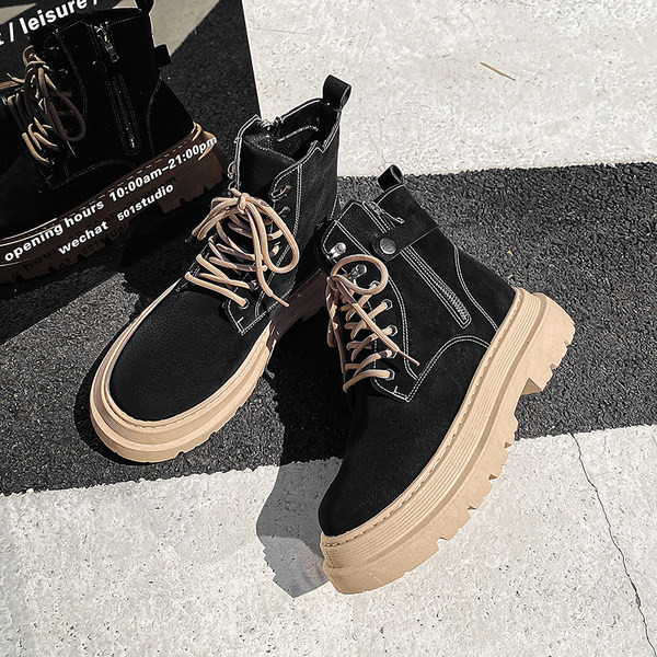 Χειμερινές χοντροκομμένες ανδρικές μπότες