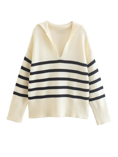 Klkxmyt sieviešu džemperis, 2022. gada modes svītrains, brīvs rāvējslēdzējs, adāms džemperis Vintage ar garām piedurknēm, asimetrijas sieviešu džemperi