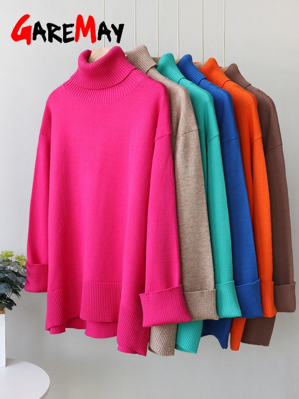 Γυναικείο πουλόβερ υπερμεγέθη ζιβάγκο πράσινο vintage πουλόβερ πουλόβερ γυναικείο χειμωνιάτικο χοντρό ζεστό πλεκτό πουλόβερ απαλό καφέ για γυναίκες