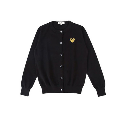 Γυναικεία ζακέτα με βαμβακερή καρδιά Κέντημα ματιών με λαιμόκοψη μακρύ μανίκι με κουμπιά Άνοιξη φθινόπωρο casual εφαρμοστό γυναικείο πλεκτό