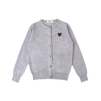 Γυναικεία ζακέτα με βαμβακερή καρδιά Κέντημα ματιών με λαιμόκοψη μακρύ μανίκι με κουμπιά Άνοιξη φθινόπωρο casual εφαρμοστό γυναικείο πλεκτό