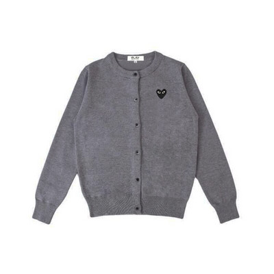 Γυναικεία ζακέτα με βαμβακερή καρδιά Κέντημα ματιών με λαιμόκοψη μακρύ μανίκι με κουμπιά Άνοιξη φθινόπωρο casual εφαρμοστό γυναικείο πλεκτό