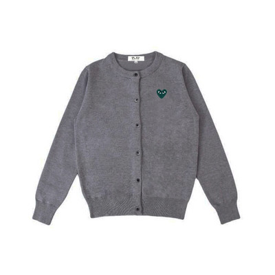 Γυναικεία ζακέτα με βαμβακερή καρδιά Κέντημα ματιών με λαιμόκοψη μακρύ μανίκι με κουμπιά Άνοιξη φθινόπωρο casual εφαρμοστό γυναικείο πλεκτό