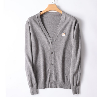 Ζακέτα πουλόβερ ζευγαριού κασμίρι ανδρική και γυναικεία ζακέτα φθινοπώρου και χειμώνα μόδας φθινοπώρου και χειμώνα ζακέτα πλεκτό παλτό πουλόβερ