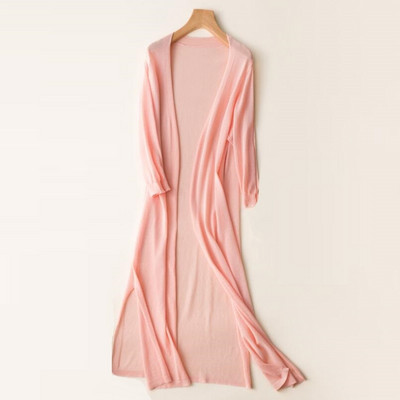 2022. gada pavasara vasara saules aizsardzības apģērbs sieviešu garais jaciņš sieviešu trikotāžas džemperis sieviešu mētelis jaka Sieviešu šalle virsdrēbes