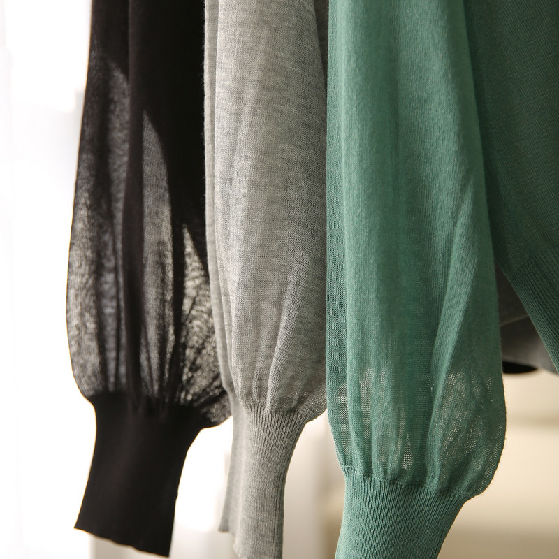 Sieviešu jaciņas, plānas, saules izturīgas, vasaras trikotāžas, vienkāršas, ikdienišķas, masīva temperamenta, vienrindas caurspīdīgas brīvdienas Mujer apģērbi Ropa