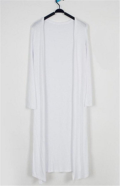 Καλοκαίρι Φθινόπωρο 12 Χρώματα Γυναικεία Modal Long Cardigan Γυναικεία βαμβακερή πουλόβερ Ζακέτες μακρυμάνικο Γυναικείο casual παλτό Γυναικεία πανωφόρια