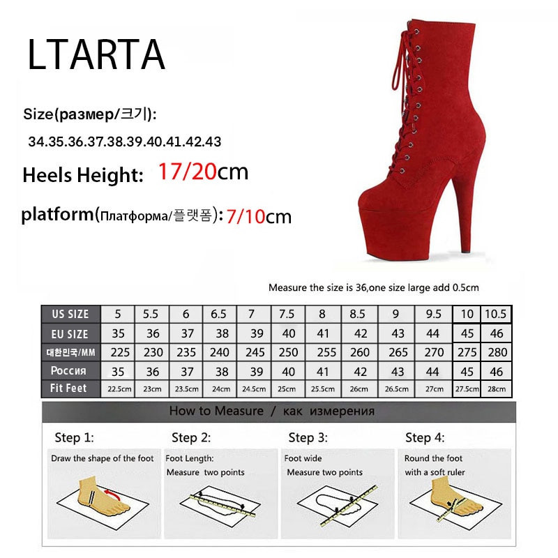 Mclubgirl 20 CM zamšādas, seksīgi, naidīgi, dienas augsti zābaki, 17 cm, apaļš purngals, deju augstpapēžu kurpes naktskluba modele Catwalk platformas apavi LYP