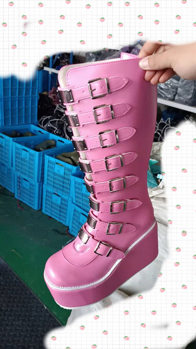 Sieviešu Cosplay augsti zābaki ziemas garās caurules ādas bruņinieku zābaki punk gotikas klasiski melni augstpapēžu kurpes līdz ceļiem