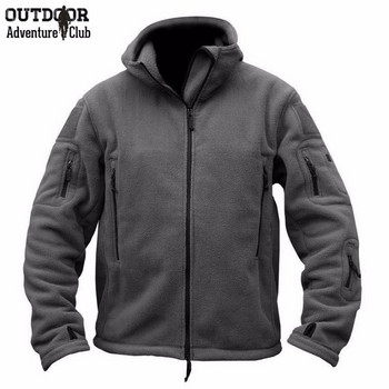 Μπουφάν μάχης Tactical Jacket Military Fleece Outdoor Sports Πεζοπορίας Polar Jacket