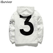 Dropshipping New 2022 Hot Selling Kanye West Y3 Season 3 Windbreaker Ανδρικά Γυναικεία Μόδα Hip Hop Jacket