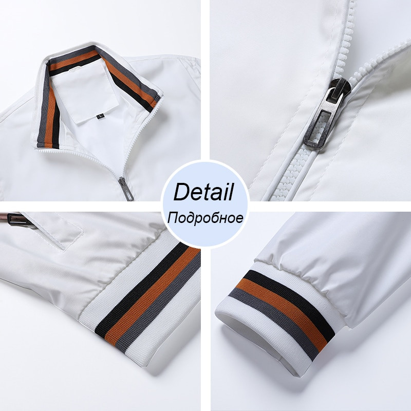 Férfi divatkabát Férfi új alkalmi széldzseki bomber dzsekik Férfi kabátok 2022 tavaszi ősz kültéri vízálló karcsú kabátok férfi