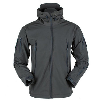 Ανδρικό μπουφάν Outdoor Soft Shell Fleece Ανδρικό και γυναικείο αντιανεμικό αδιάβροχο αναπνεύσιμο και θερμικό νεανική κουκούλα τρία σε ένα