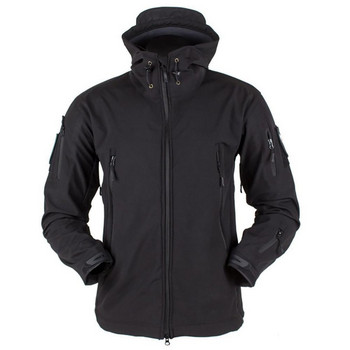 Ανδρικό μπουφάν Outdoor Soft Shell Fleece Ανδρικό και γυναικείο αντιανεμικό αδιάβροχο αναπνεύσιμο και θερμικό νεανική κουκούλα τρία σε ένα