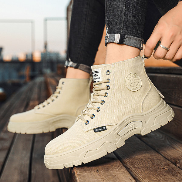 Vīriešu ziemas zābaki ar šņorēm