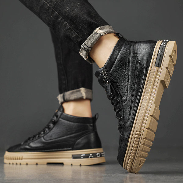 Vīriešu ūdensizturīgas kedas ar rāvējslēdzēju