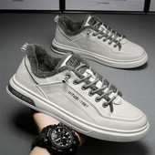 Ανδρικές χειμερινές μπότες με πούπουλο