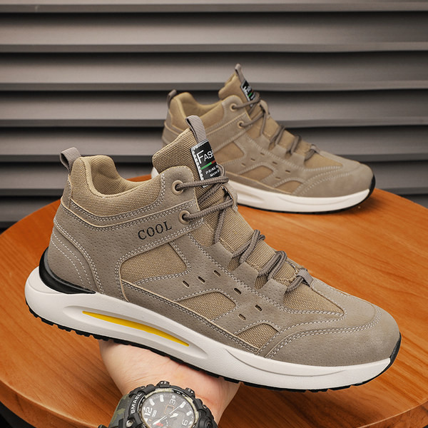 Muške zimske cipele sa logom i vezicama novi model