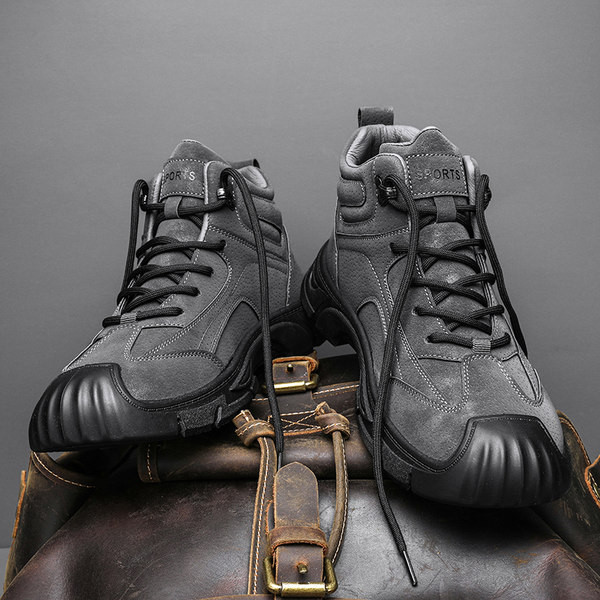 Ανδρικά χειμωνιάτικα παπούτσια με κορδόνια - τρία χρώματα