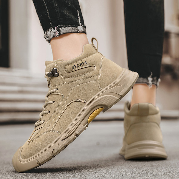 Ανδρικά χειμωνιάτικα παπούτσια με κορδόνια - τρία χρώματα