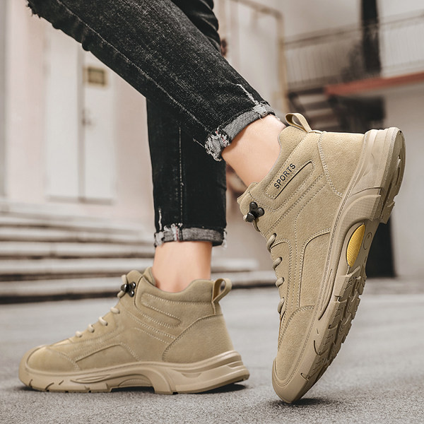 Ανδρικά χειμωνιάτικα παπούτσια με κορδόνια - τρία χρώματα