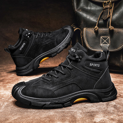 Νέο μοντέλο χειμερινά ανδρικά παπούτσια με κορδόνια