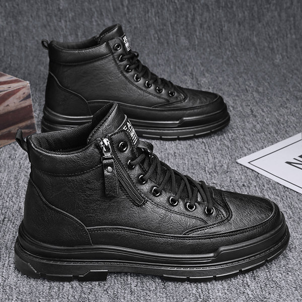 Vodootporne muške čizme od eko kože