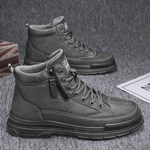 Vodootporne muške čizme od eko kože