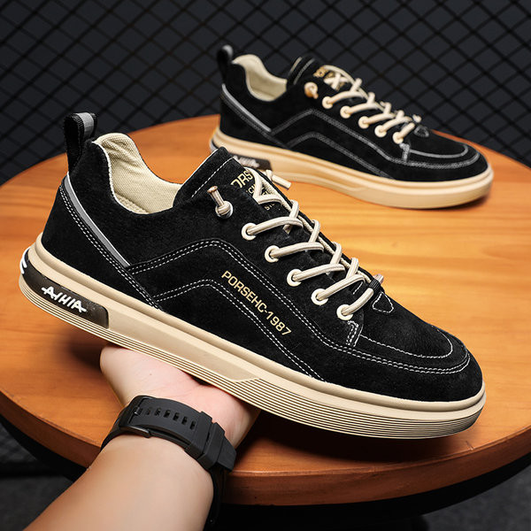 Muške zimske cipele - s ravnim potplatom