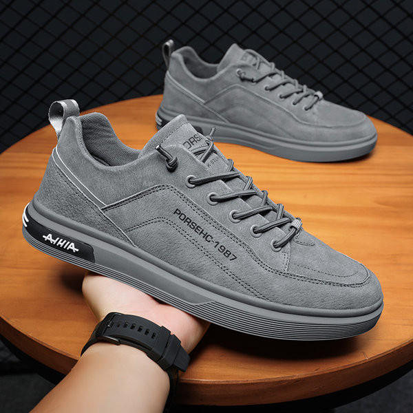 Muške zimske cipele - s ravnim potplatom