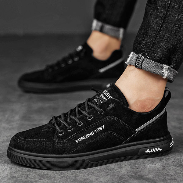 Muške zimske cipele - s ravnim potplatom