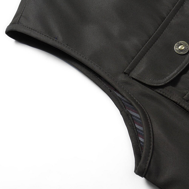 Ανδρικό γιλέκο casual για μοτοσικλέτα μεγάλου μεγέθους XL-4XL Ανδρικό γιλέκο τακτικής μόδας πολλαπλών τσέπης Γιλέκο υψηλής ποιότητας Masculino