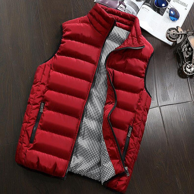 Νέο φθινοπωρινό χειμερινό γιλέκο ανδρικό casual outwear Ζεστά αμάνικα μπουφάν chalecos para hombre Ανδρικό γιλέκο μόδας 5XL γιλέκα Gilet