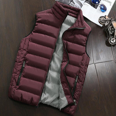 Νέο φθινοπωρινό χειμερινό γιλέκο ανδρικό casual outwear Ζεστά αμάνικα μπουφάν chalecos para hombre Ανδρικό γιλέκο μόδας 5XL γιλέκα Gilet