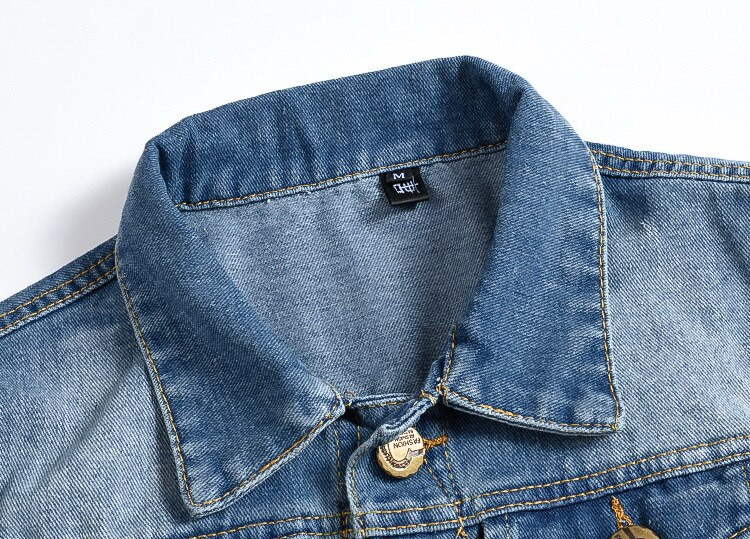 Ανδρικό τζιν γιλέκο Ανδρικό αμάνικο περιστασιακό γιλέκο Ανδρικό ανοιξιάτικο τζιν παλτό με λεπτή εφαρμογή Ανδρικό μπουφάν Cowboy Gilet Homme 6XL