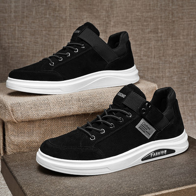 Vīriešu ziemas apavi ar taisnu zoli