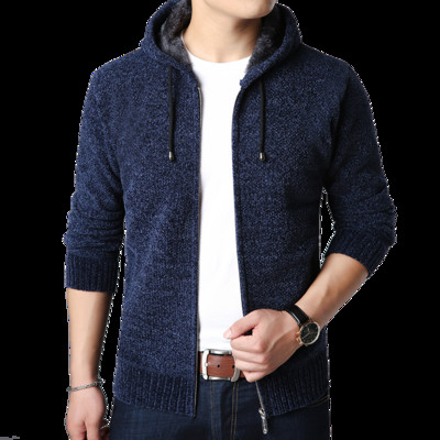 2022. gada jauni vīriešu džemperi rudens ziemas silti rāvējslēdzēja džemperi vīriešu ikdienas trikotāžas džemperis vīriešu apģērbs