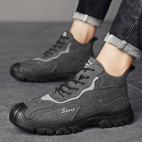 Ziemas vīriešu kedas ar šņorēm