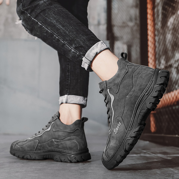 Ziemas vīriešu kedas ar šņorēm